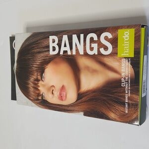 Hairdo Clip In Bangs Chestnut Brown